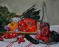 Panier de crudites a la carafe